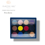 Thumbnail for Europe Girl 12 Colour Eyeshadow Perfection Palette - Pro Sheen - Distacart