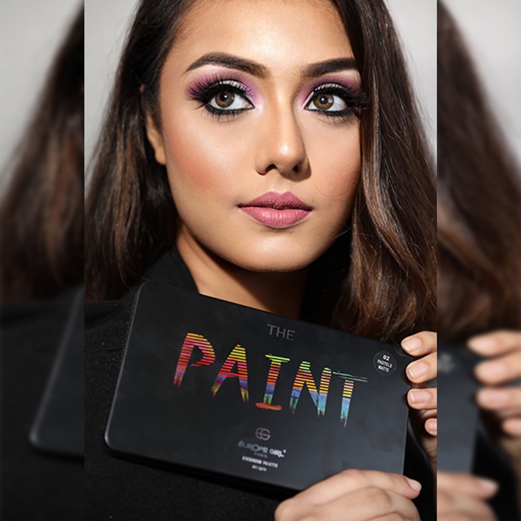 Europe Girl 18 Colour Paint Eyeshadow Palette - Expresso - Distacart