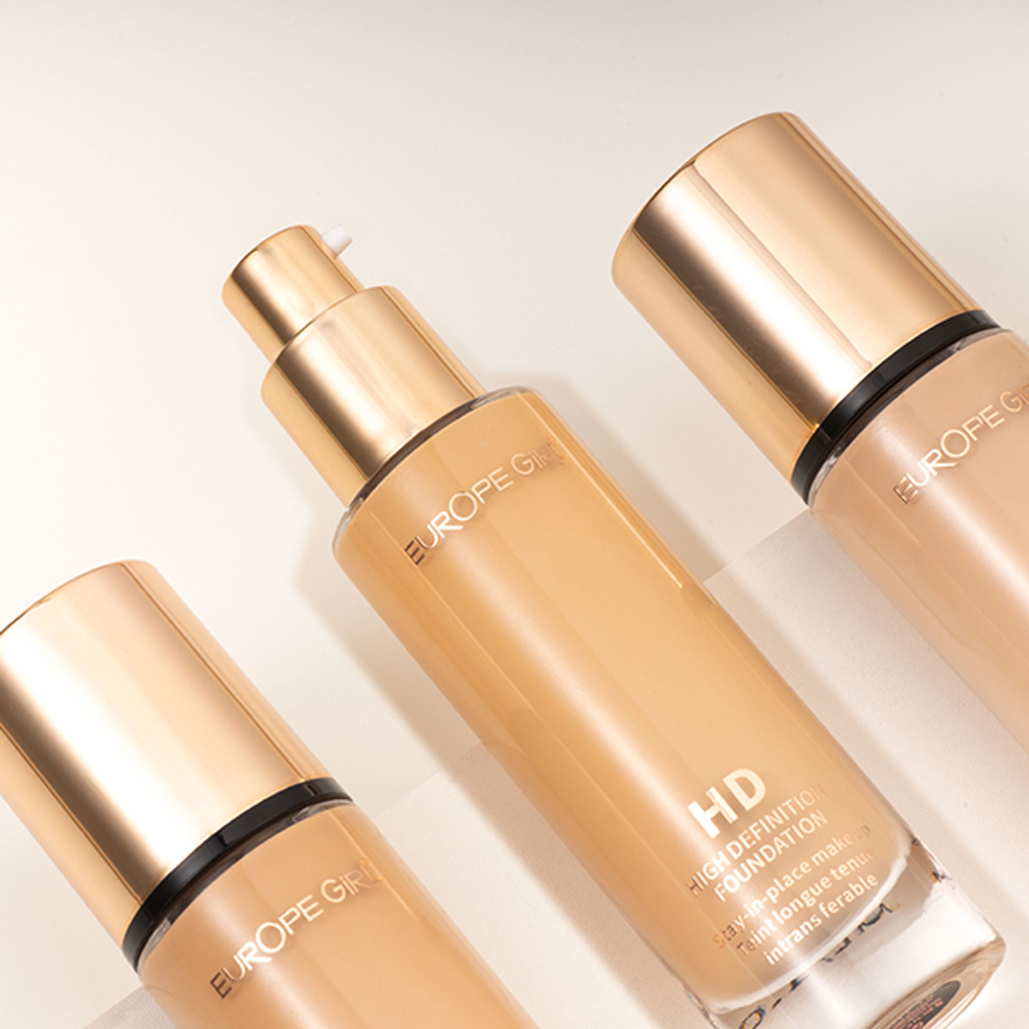 Europe Girl HD- High Coverage Foundation - 05 Light - Distacart