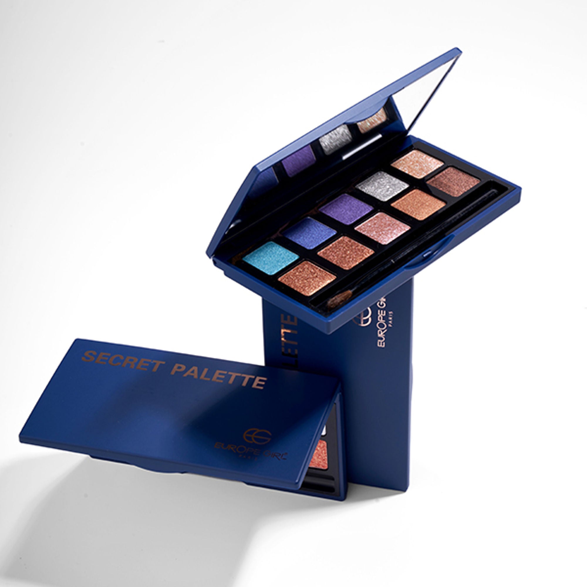 Europe Girl 10 Colour Eyeshadow Secret Palette - Eye Catching - Distacart