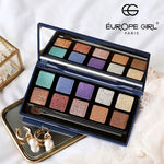 Thumbnail for Europe Girl 10 Colour Eyeshadow Secret Palette - Eye Catching - Distacart
