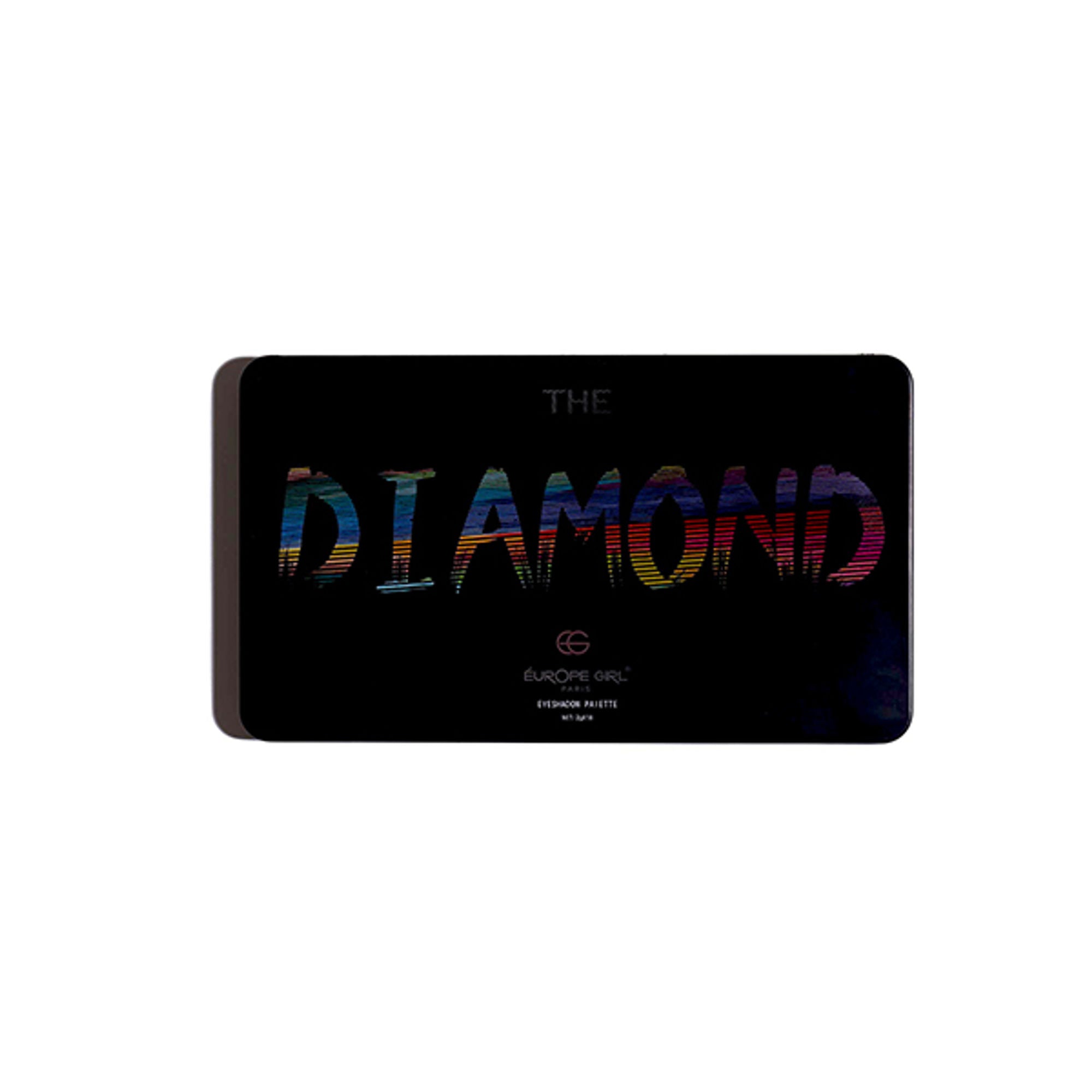 Europe Girl 18 colour Diamond Eyeshadow Palette - Glow On - Distacart