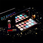 Thumbnail for Europe Girl 18 colour Diamond Eyeshadow Palette - Glow On - Distacart