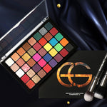 Thumbnail for Europe Girl 40 Colour Eyeshadow Palette - Cool Tone - Distacart