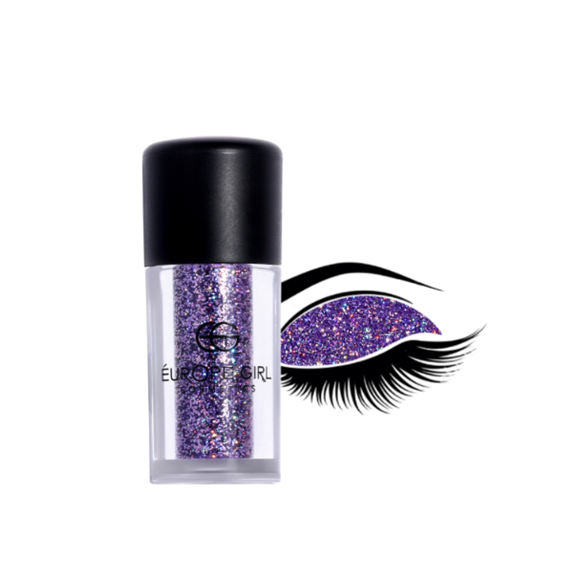 Europe Girl Single Diamond Pigment Glitter Glass - G4 Twinkle - Distacart