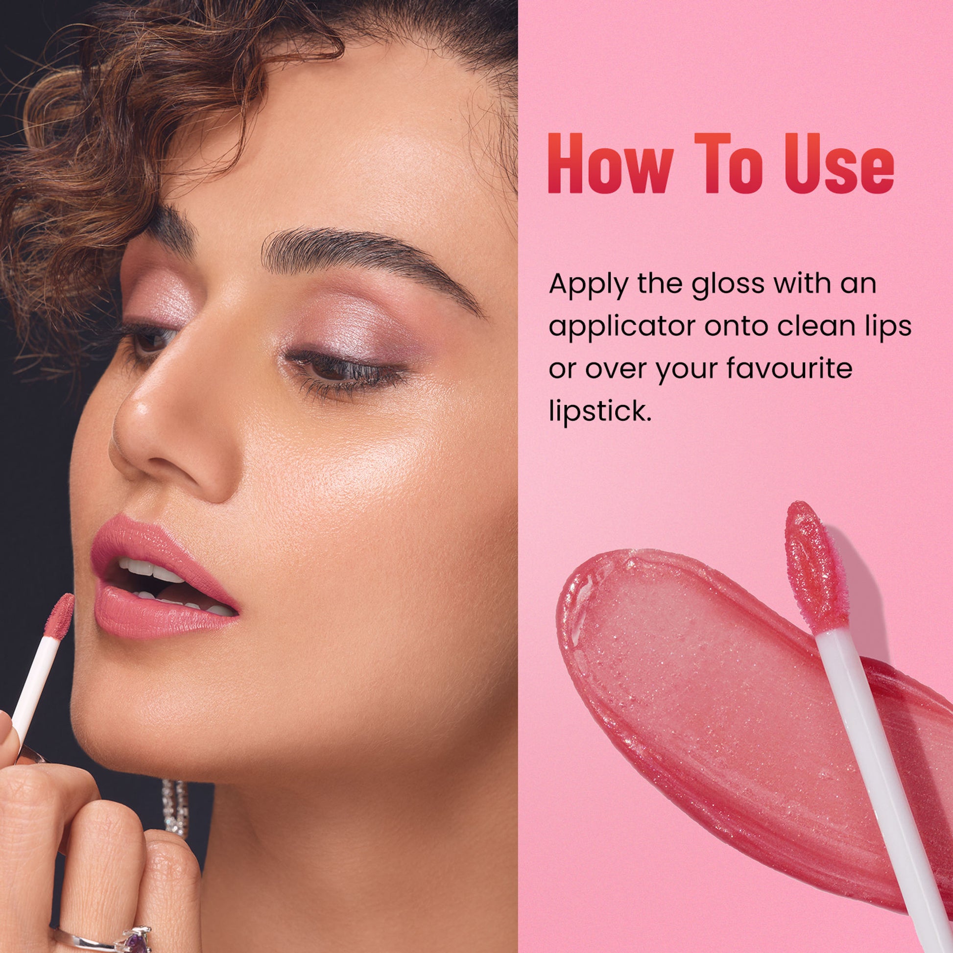 Swiss Beauty Shine & Plump Lipgloss - 5 Nude Brown - Distacart
