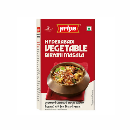 Priya Hyderabadi Vegetable Biryani Masala - Distacart