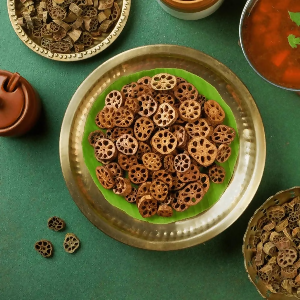 Sweet Karam Coffee Lotus Stem Crisps (Thamarai Thandu Vathal) - Distacart