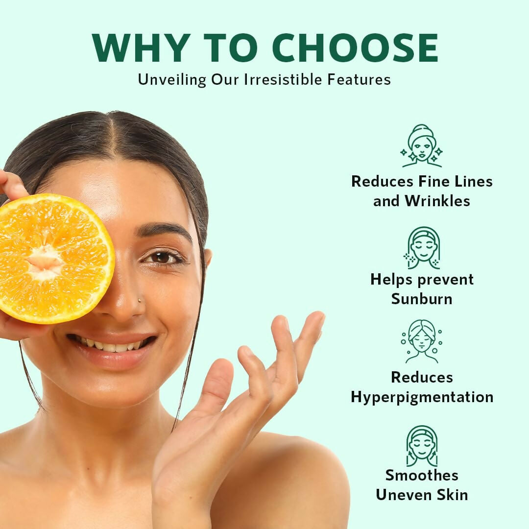 Orgatre 30% Vitamin C Face Serum for Glowing Skin - Distacart