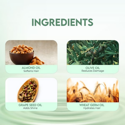 Jovees Hair Serum With Grape Seed & Almond Oil - Distacart