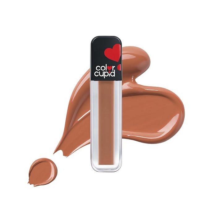 Color Cupid Matte Intense Color 18-Hour Stay Liquid Lipstick - Sweetheart Mocha - Distacart