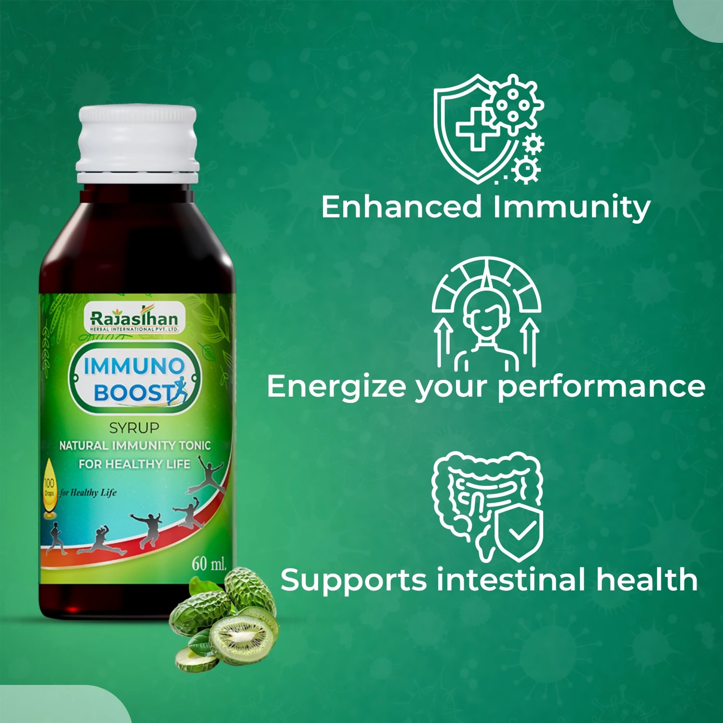 Rajasthan Herbals Immuno Boost Syrup - Distacart