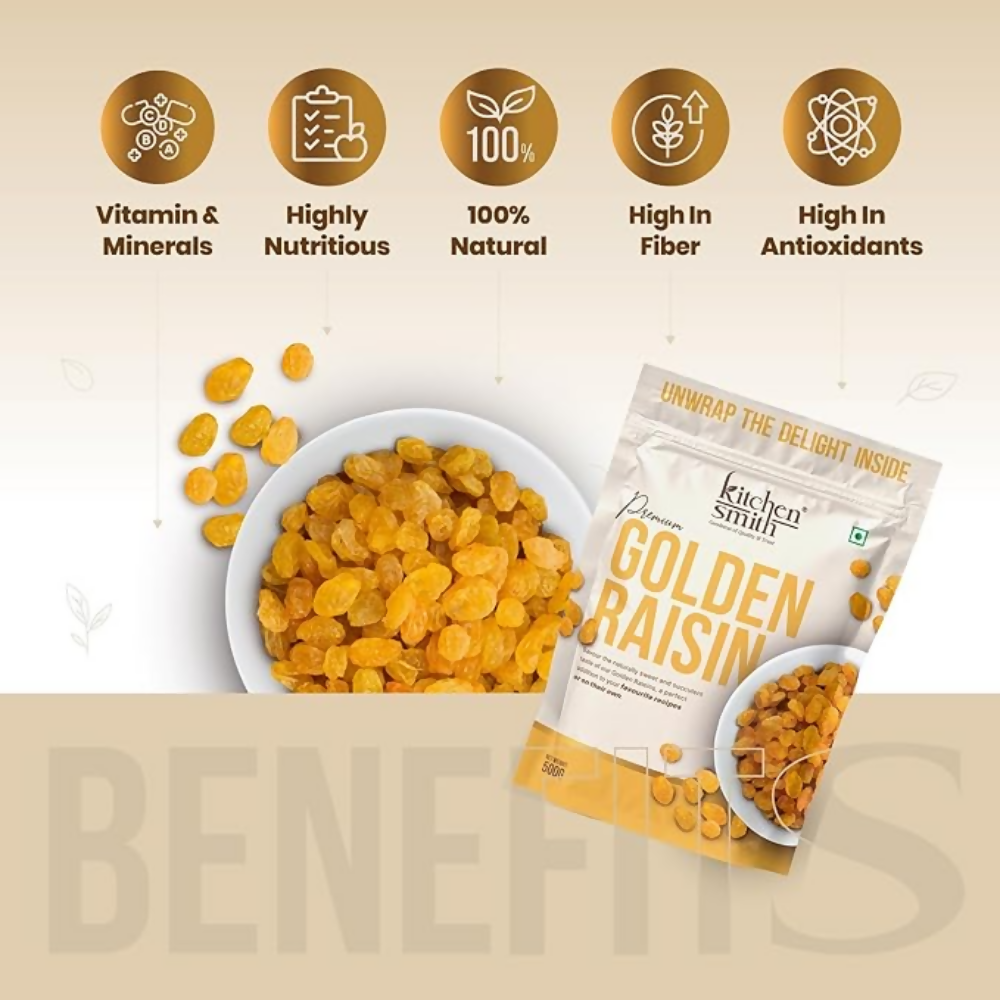 Kitchen Smith Golden Raisin Seedless - Distacart