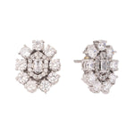 Thumbnail for Nuyug Silver Blossom Diamond Studs