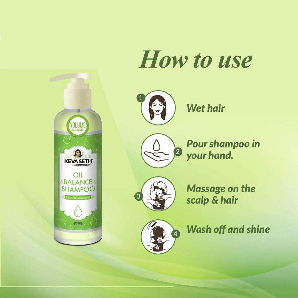 Keya Seth Aromatherapy Oil Balance Shampoo - Distacart