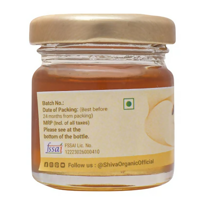 Shiva Organic Lemon Infused Organic Honey 50 gm 100% Natural Organic & Pure Honey