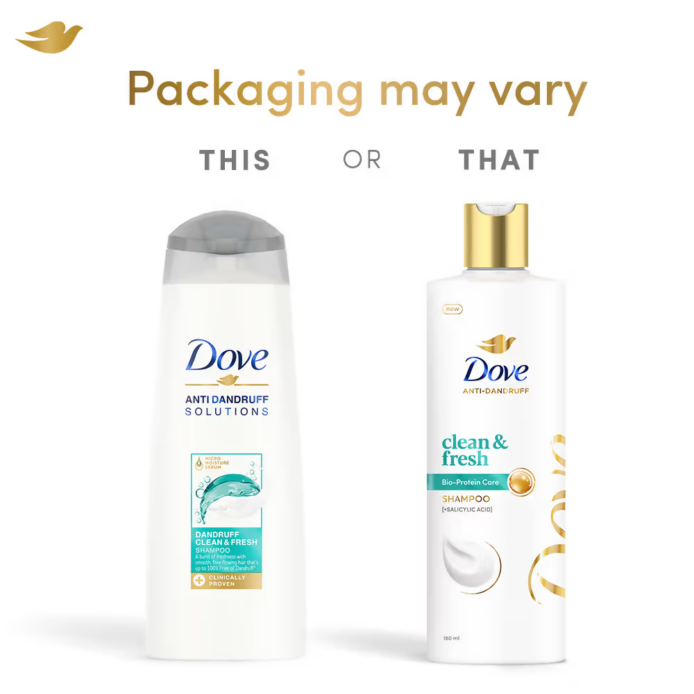 Dove Dandruff Clean & Fresh Shampoo for Clincally Proven