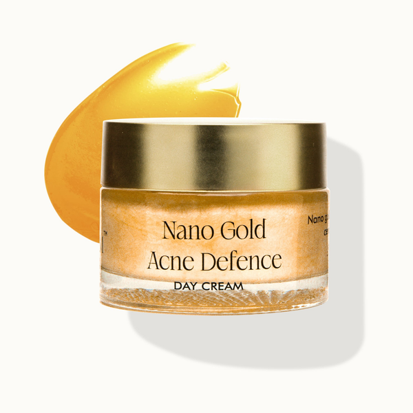 VedicDerm Nano Gold Acne Defence Cream with Turmeric and Nia-Cera-Peptide Complex™️ - Distacart