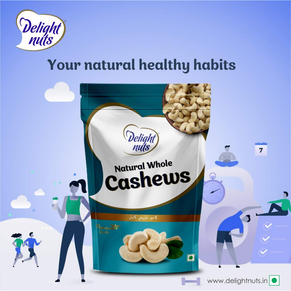 Delight nuts Natural Whole Cashews - Dista