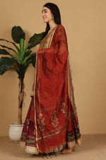 Thumbnail for Joban Fashion Beige Silk Lehenga Set