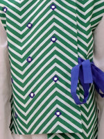 Thumbnail for Lil Drama Shor-Gul White Kurta Pyjama with Green Jacket Set For Boys