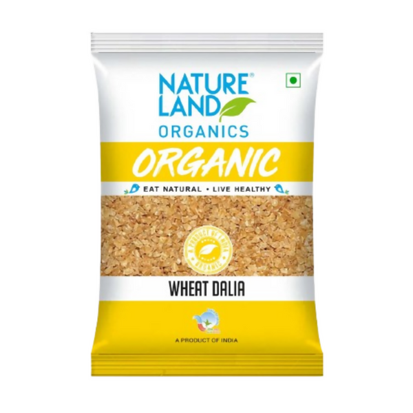 Nature Land Organics Wheat Dalia - Distacart