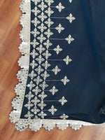 Thumbnail for Jyoti Fashion Catching Bottle Green Faux Georgette Sequins with Paper Mirror & Jari Embroidery Lehenga Choli with Dupatta - Distacart
