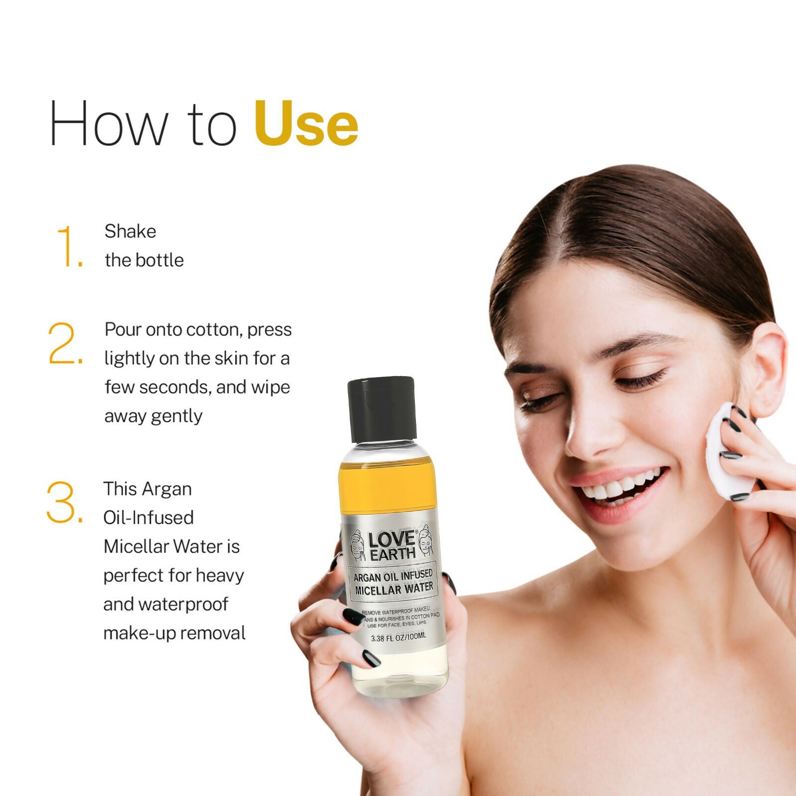 Love Earth Argan Oil Infused Micellar Water