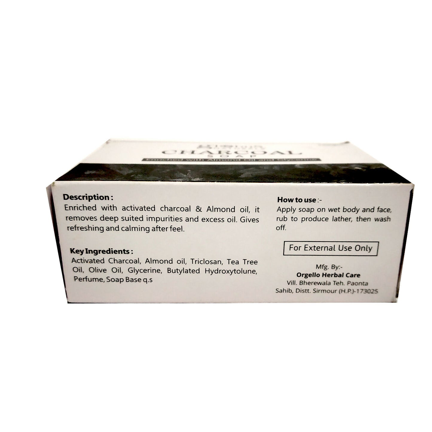 Globus Naturals Charcoal Soap - Distacart