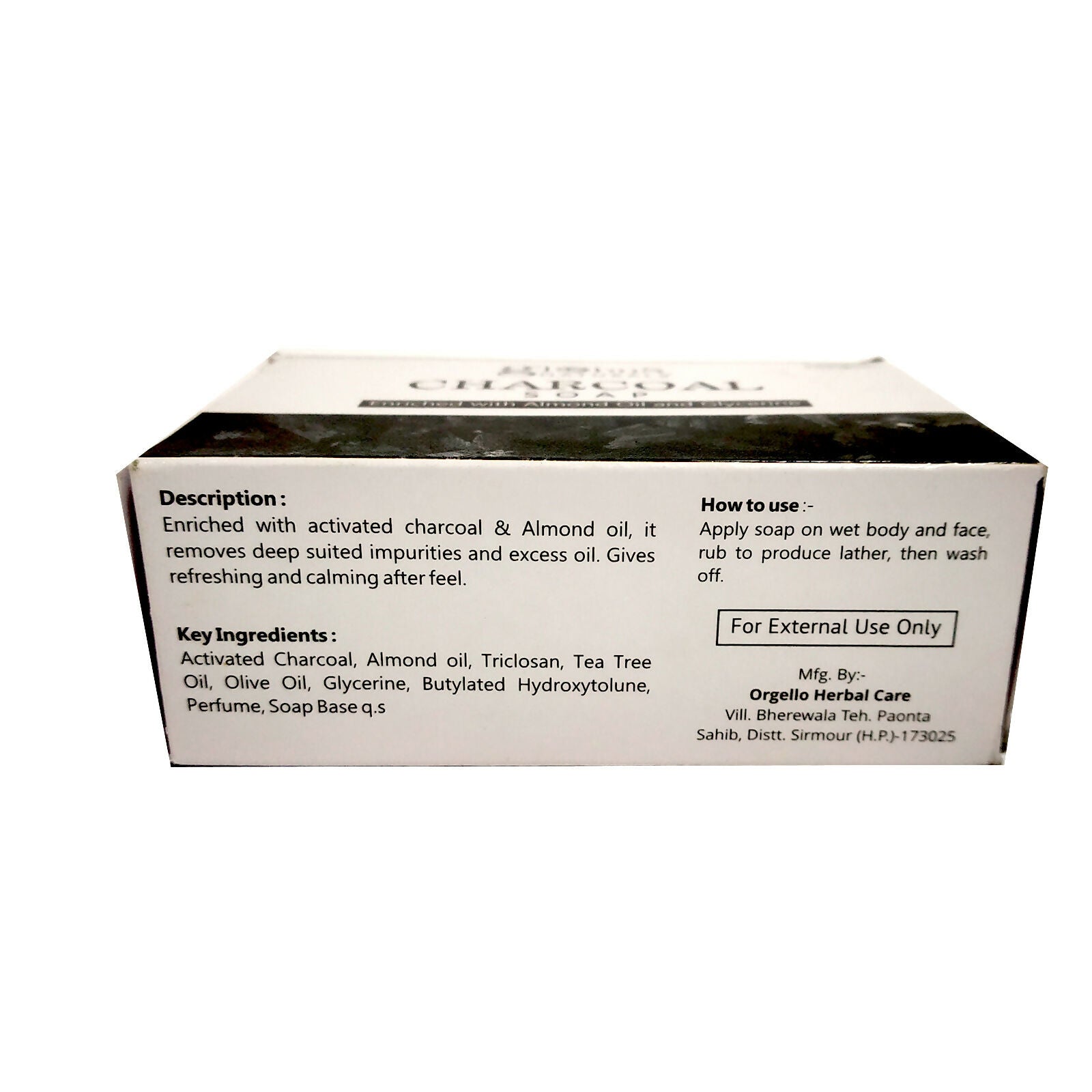 Globus Naturals Charcoal Soap - Distacart