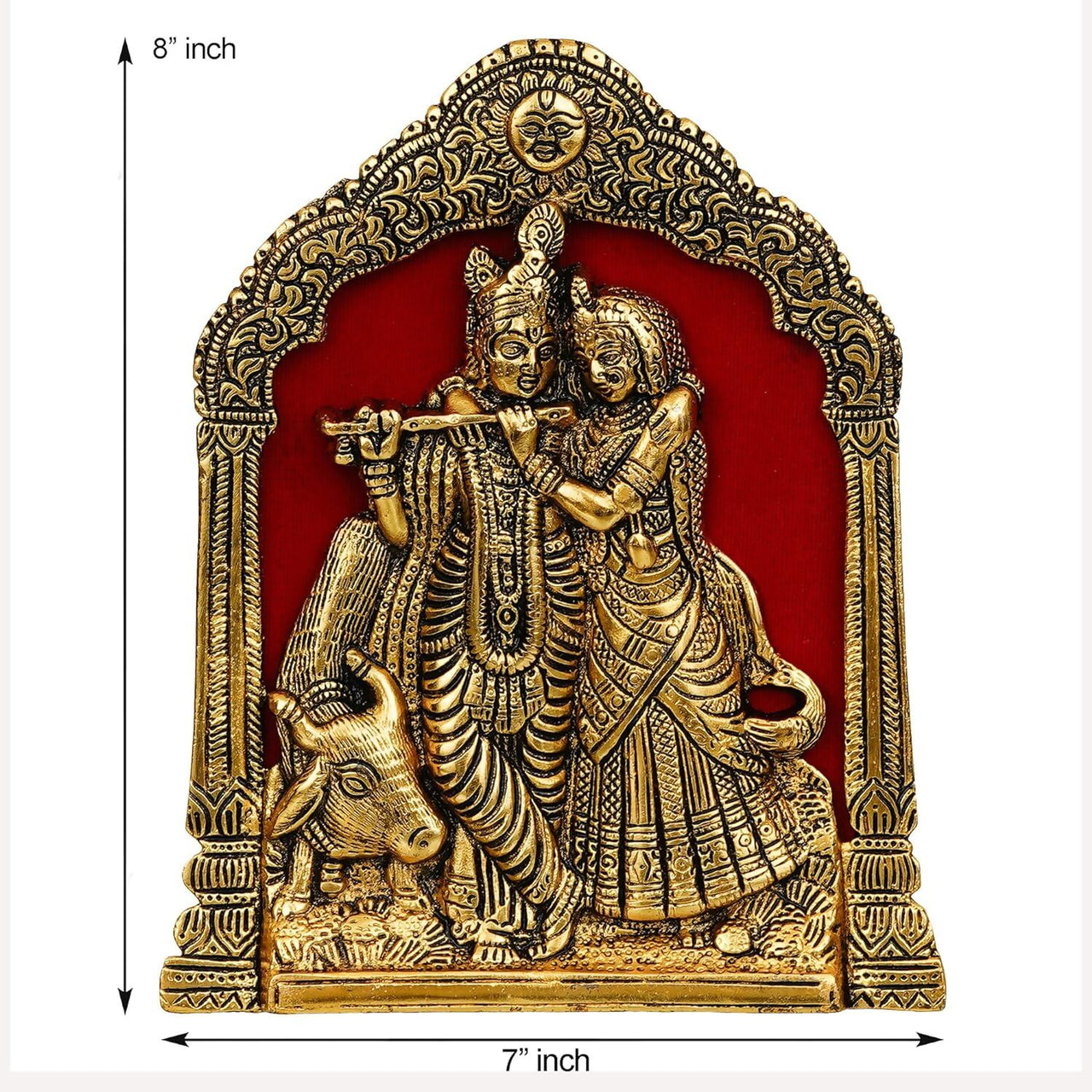 Webelkart Premium Metal Radha Krishna Idol - Distacart