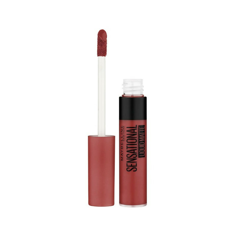 Maybelline New York Sensational Liquid Matte Lipstick - 11 Made Easy - Distacart