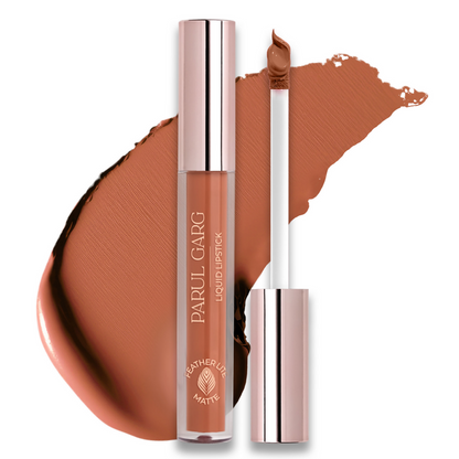 Parul Garg Beauty Featherlite Matte Liquid Lipstick - Smitten 55 - Distacart