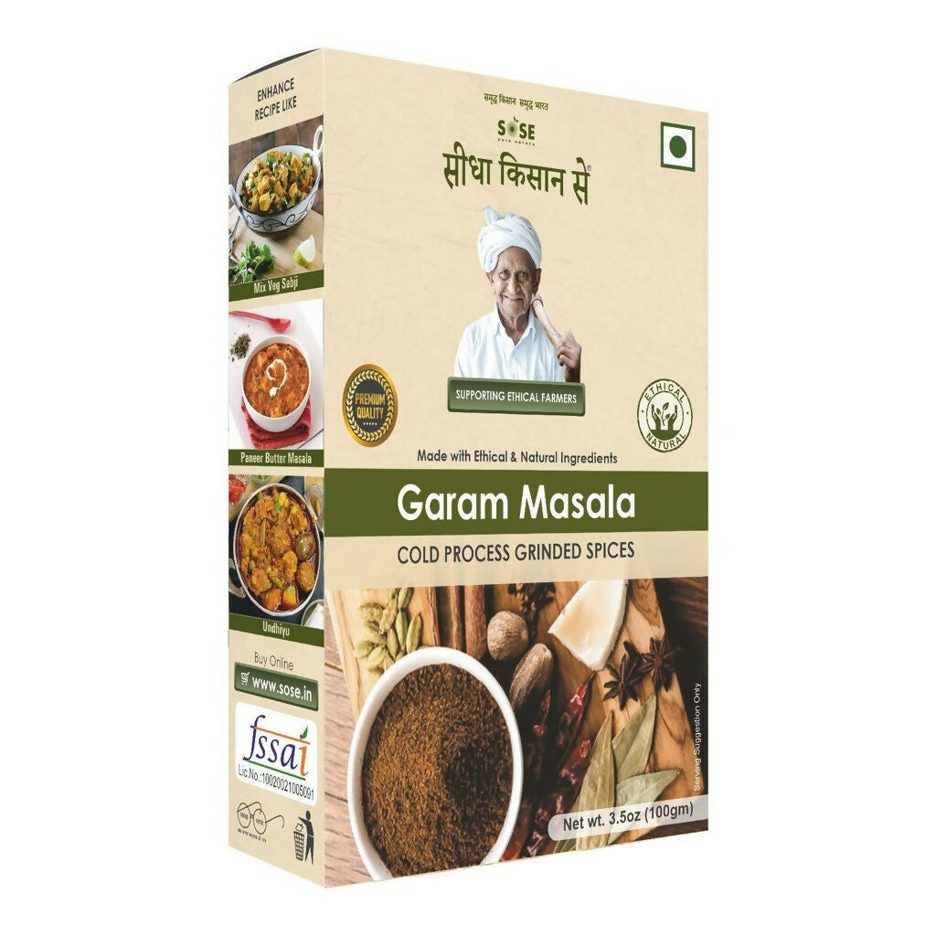 Gir Sidha Kisan Se Natural Garam Masala - Distacart
