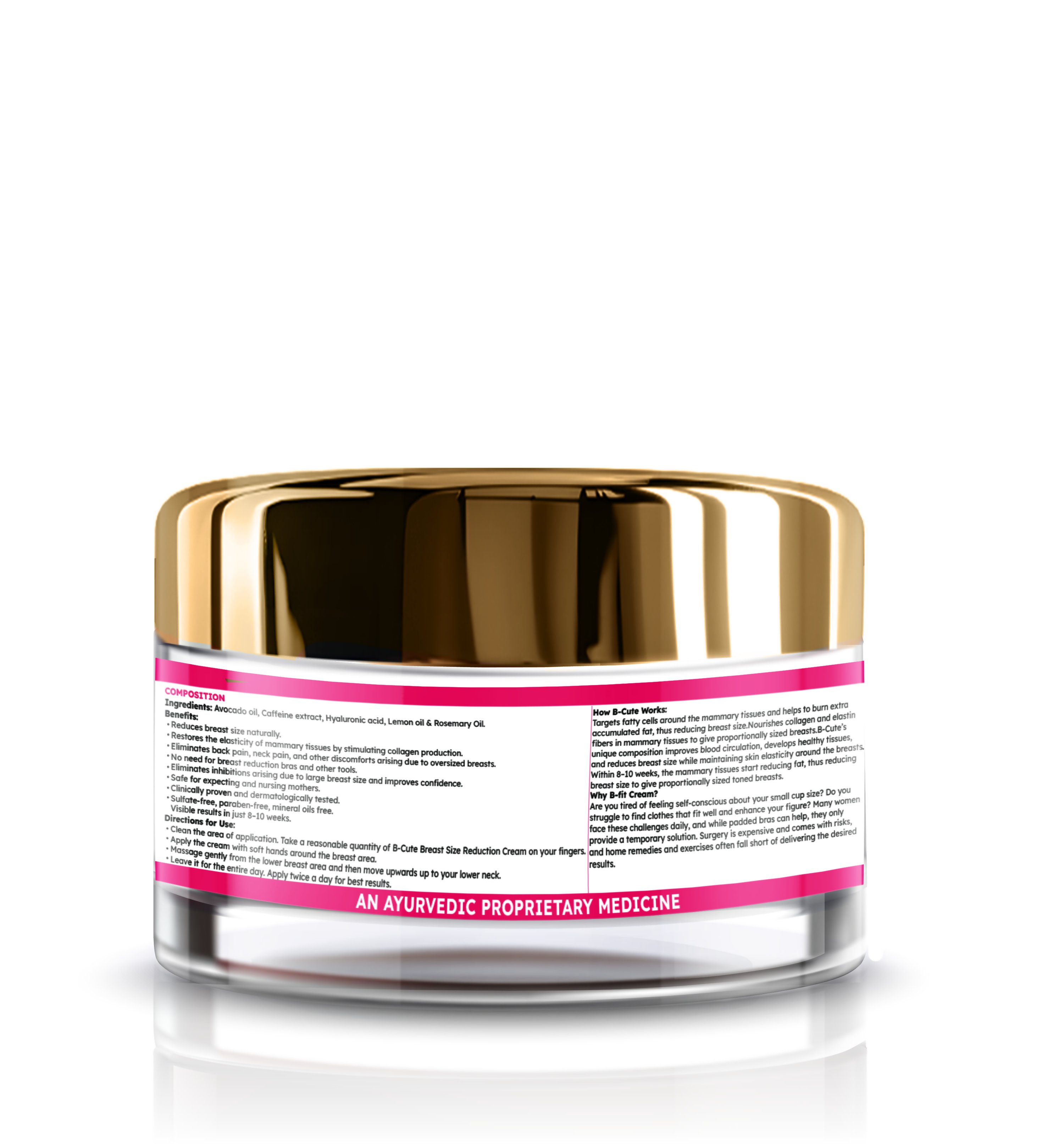 Zenius B Cute Cream for Breast Reduce - Dista