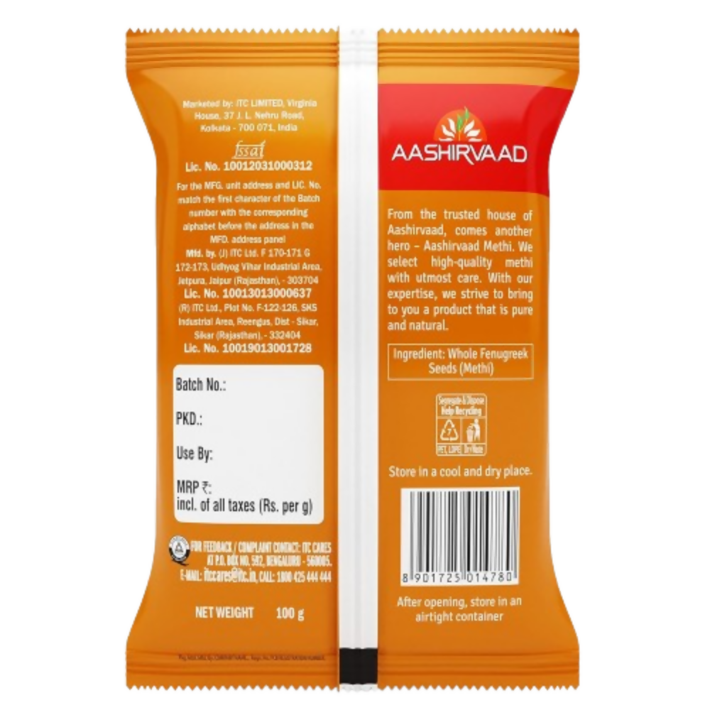 Aashirvaad Methi - Distacart