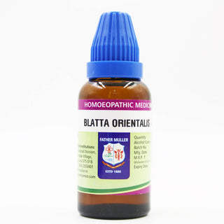 Father Muller Blatta Orientalis Mother Tincture Q - Distacart