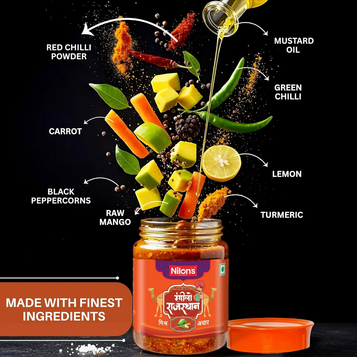 Nilon's Rangilo Rajasthan Mixed Pickle - Dista