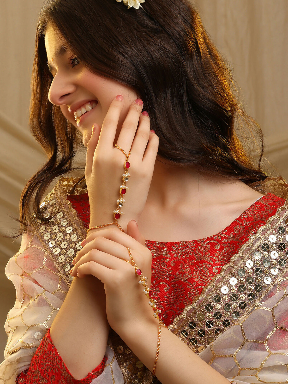 Ruby Raang Grace Hand Harness - Distacart