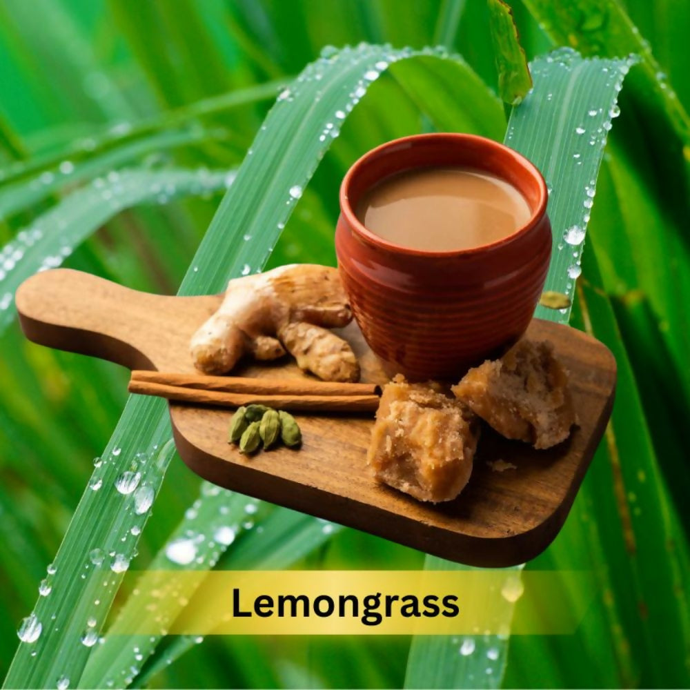 Naivedyam Classic Lemongrass Flavour Jaggery Tea - Distacart