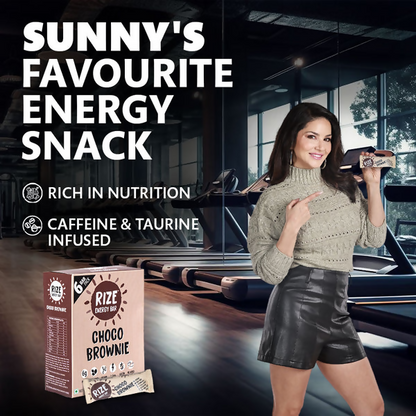 Rize Energy Bar Choco Brownie - Distacart