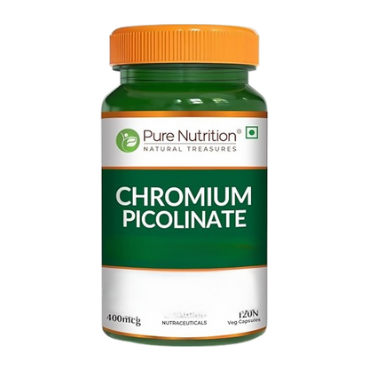 Image 1 of 120 caps for the product Pure Nutrition Chromium Picolinate Supplements