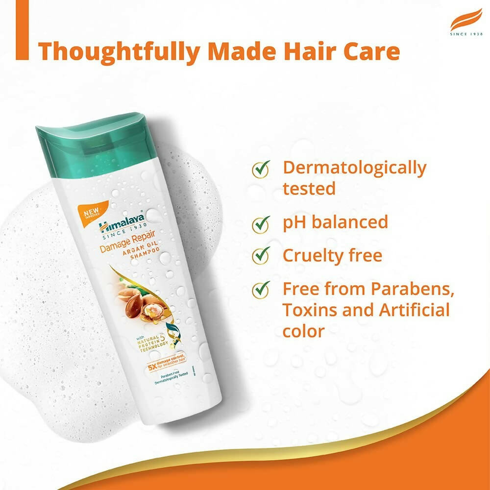 Himalaya Damage Repair Argan Oil Shampoo - Distacart