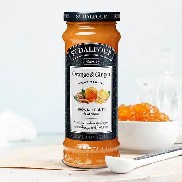 ST. DALFOUR Orange & Ginger Fruit Spread - Dista