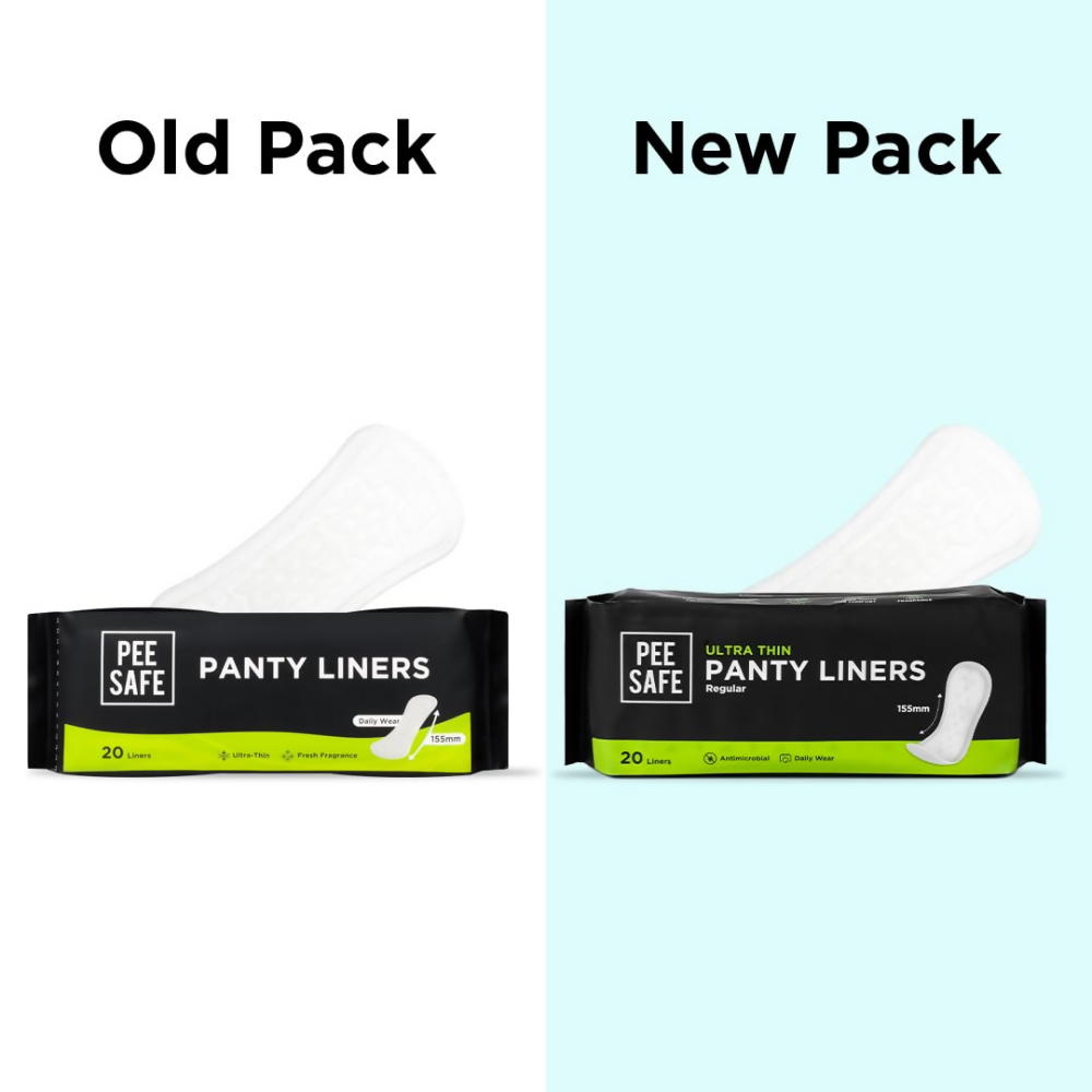 Pee Safe Panty Liners For Women (Small Size) - Dista