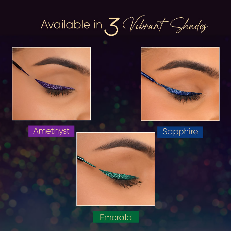 Parul Garg Beauty Hi Simmer Eyeliner - Sapphire - Distacart