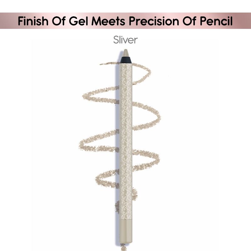 Kay Beauty Gel Eye Pencil - Silver - Distacart