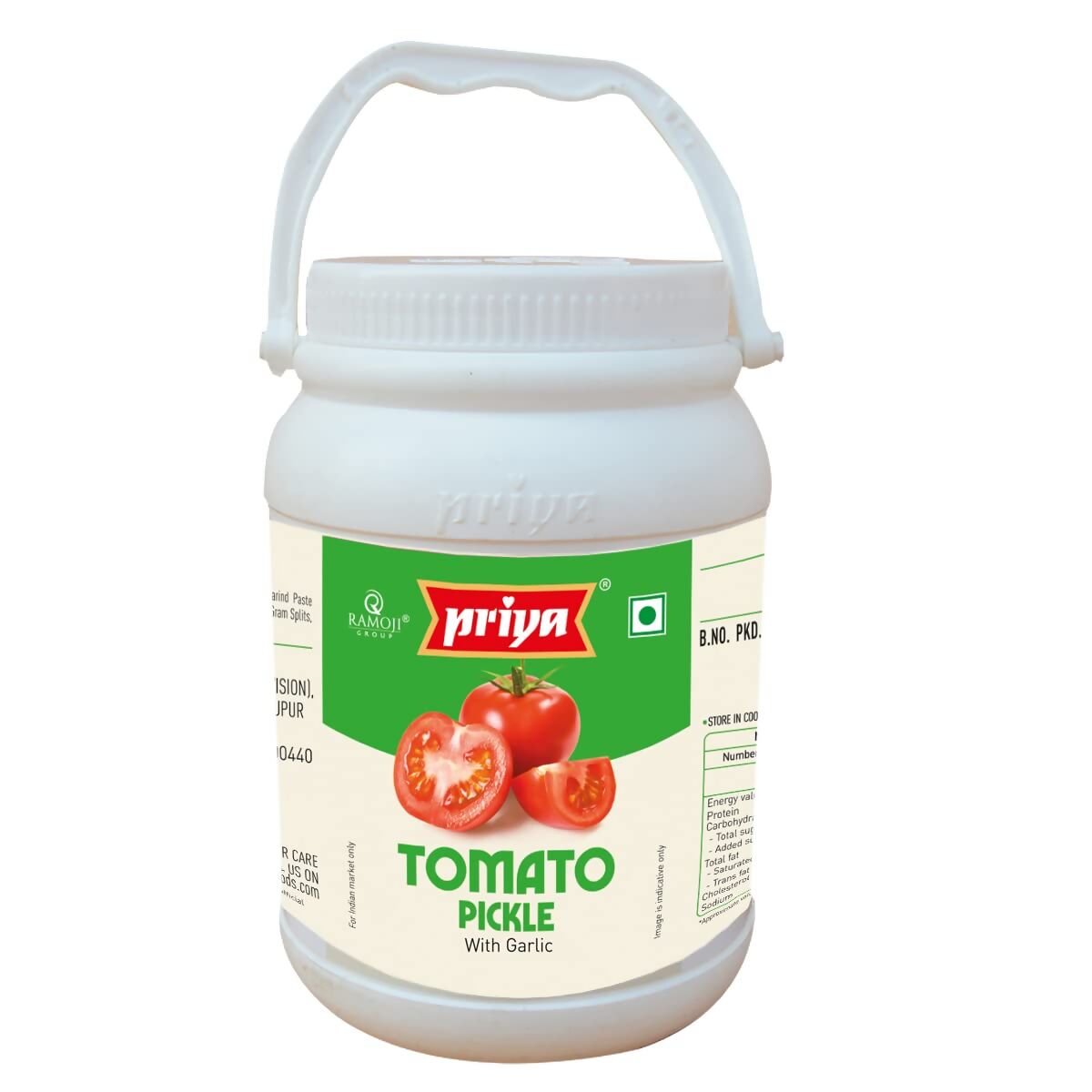 Priya Tomato Pickle with Garlic - Distacart