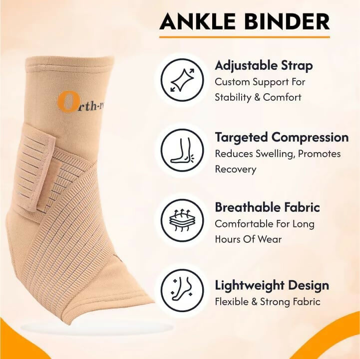 Orth-rem Ankle Binder For Men & Women