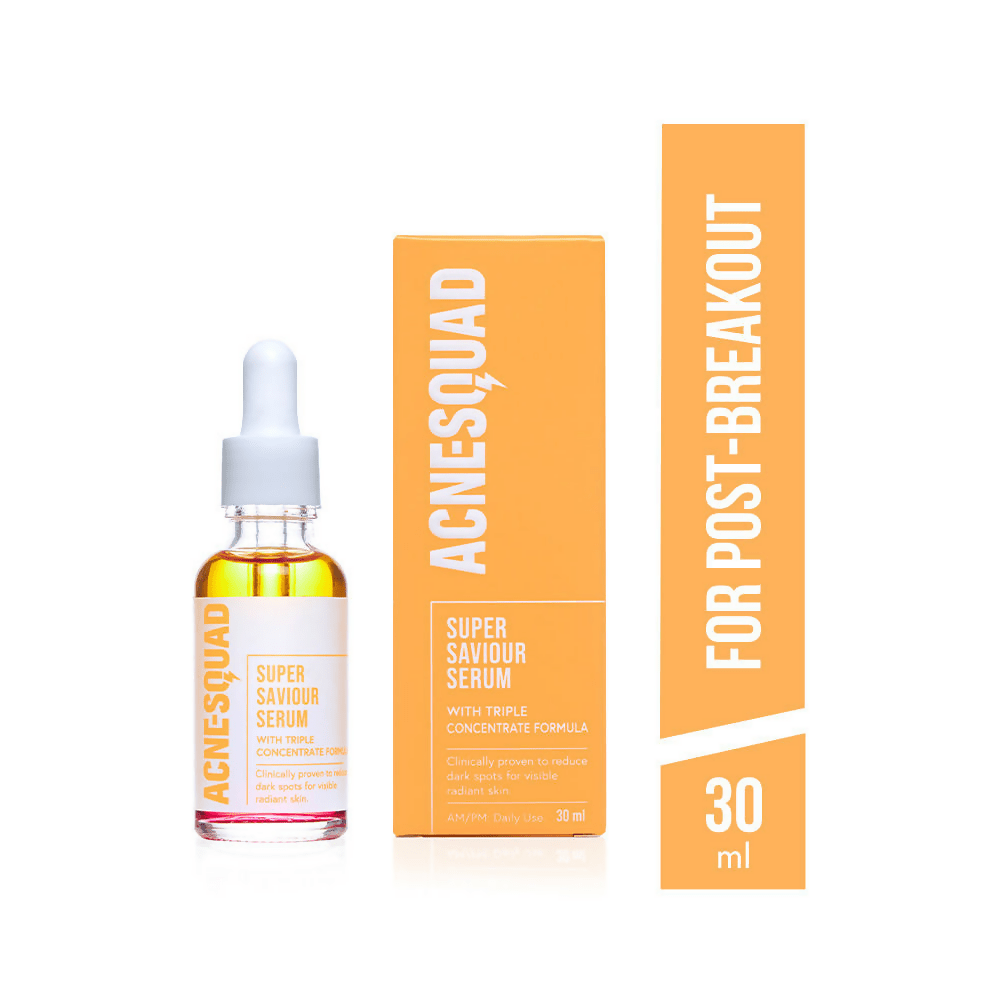 Acne Squad Serum for Acne Scars with Triple Concentrate Formula - Distacart